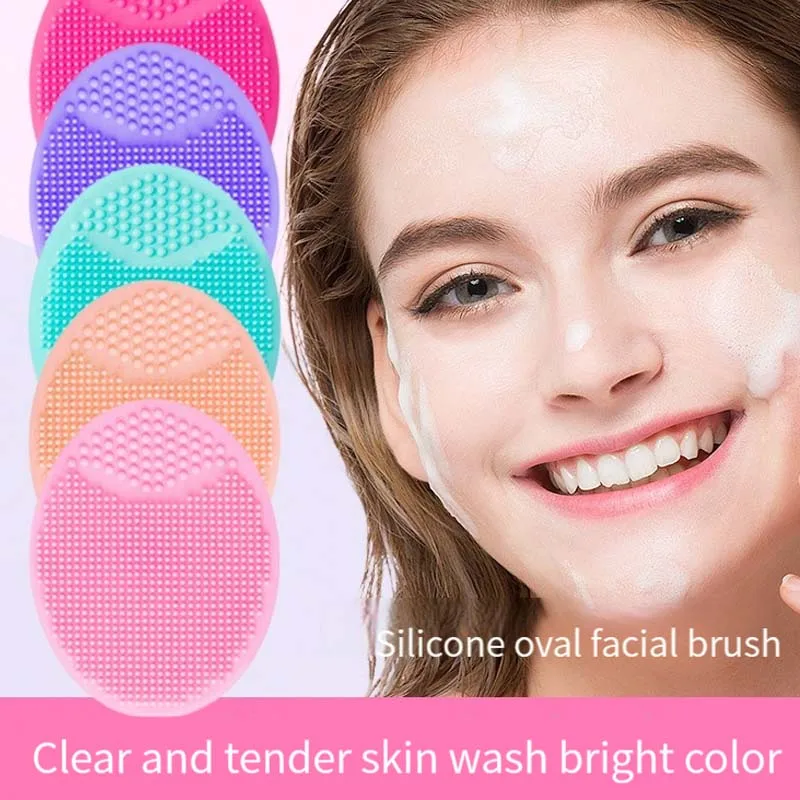 Silicone Face Scrubber Electric - シリコン洗顔ブラシ、角質除去、黒ずみ除去、ニキビケア、ディープクレンジング、スキンケア用