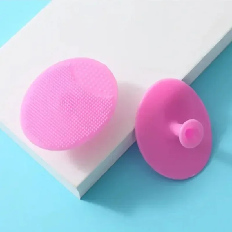 Silicone Face Scrubber Electric - 女性と男性のための角質除去フェイシャルスクラバー フェイスブラシ ソフトシリコン製手動クレンザー＆マッサージャー