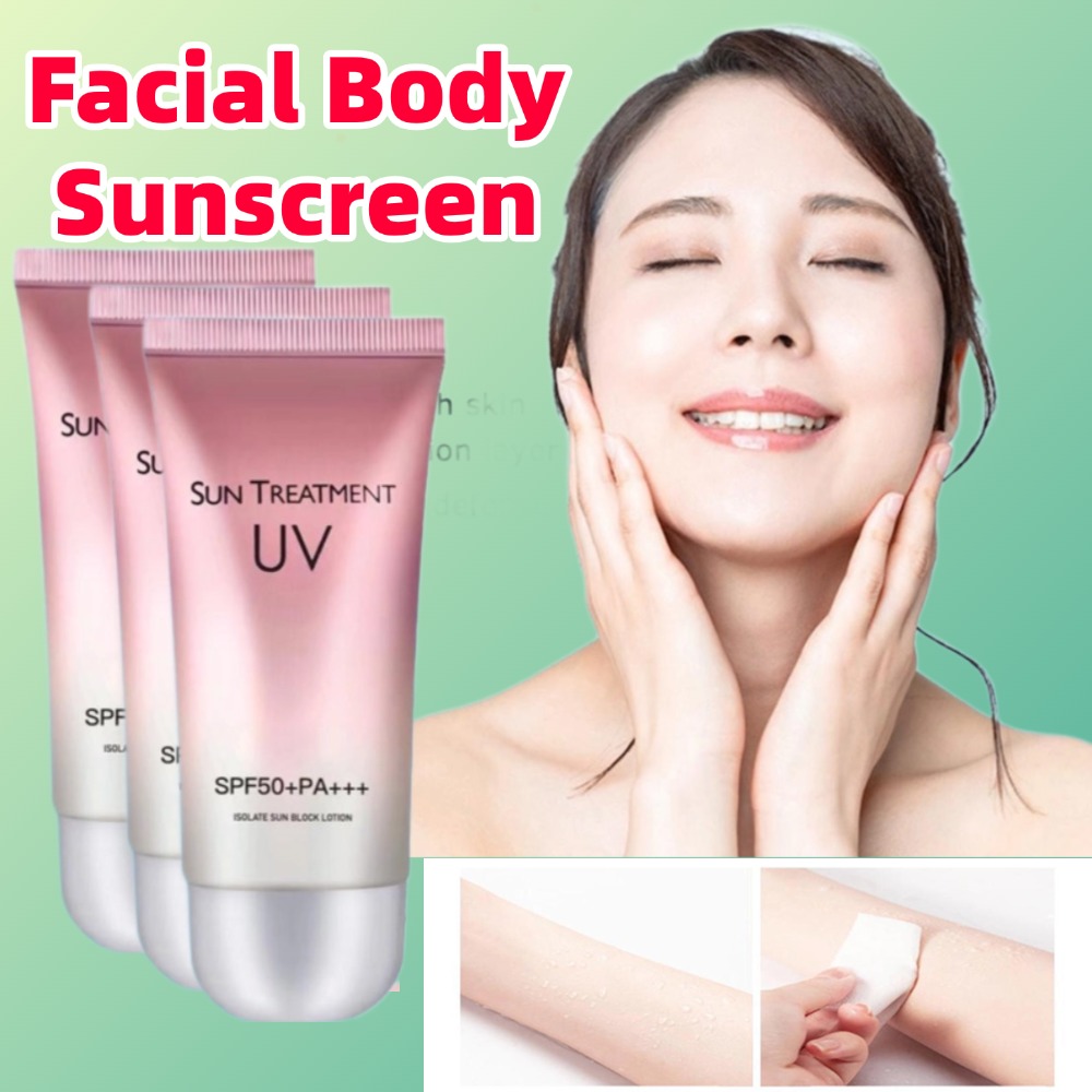 Spf 50 Waterproof Sunscreen - 60 ミリリットル防水フェイシャルボディ日焼け止め持続サンクリーム日焼け止め皮膚保護クリーム抗太陽顔保護クリーム SPF50 +