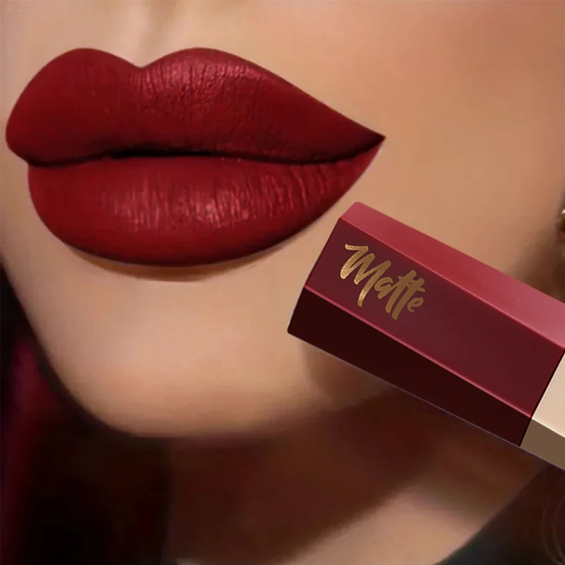 Matte Velvet Lip Tint Long Lasting - 1 個の防水マットベルベットリップティント: セクシーで滑らかな仕上がりのための長持ちするヌードリップグレーズ、バレンタインデーギフト