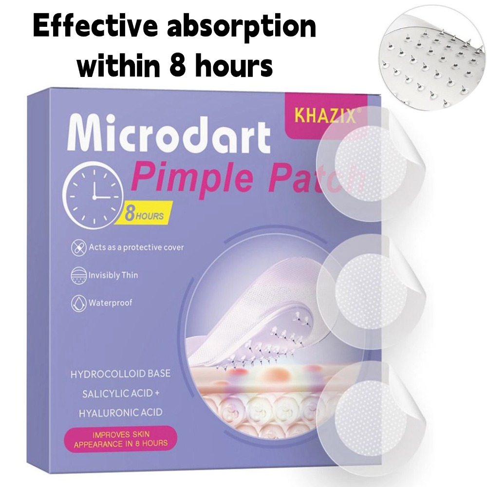 Hydrocolloid Pimple Patch - ハイドロコロイドニキビパッチ マイクロニードルニキビパッチ 超薄型 目に見えない 8時間効果 ニキビカバーステッカー