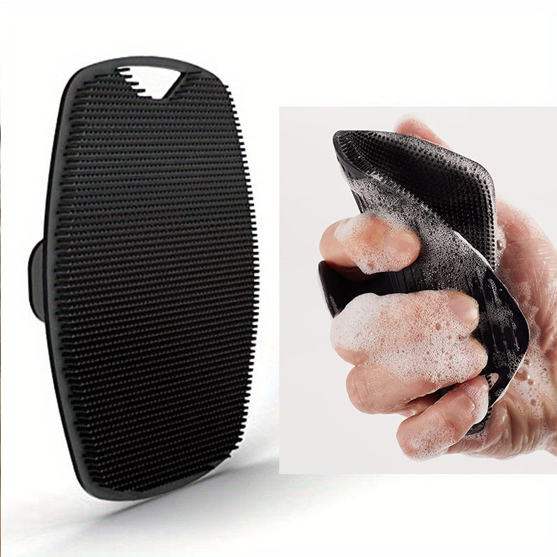 Silicone Face Scrubber Electric - 角質除去シリコーンバスブラシポータブルシャワー優しいマッサージバス洗顔クリーニングブラシバスガジェットフェイシャルブラシ MYS007