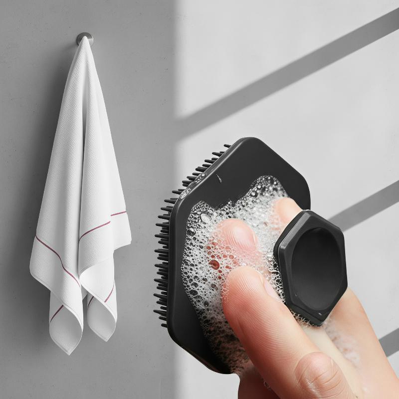 Silicone Face Scrubber Electric - 洗顔ブラシ シリコン製 ミニ洗顔ブラシ 深層洗浄 シェービングマッサージ フェイススクラブブラシ