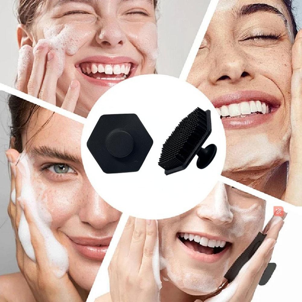 男性用シリコン洗顔ブラシ、角質除去、乾燥肌除去、ディープクレ - Silicone Face Scrubber Electric のレビューと価格