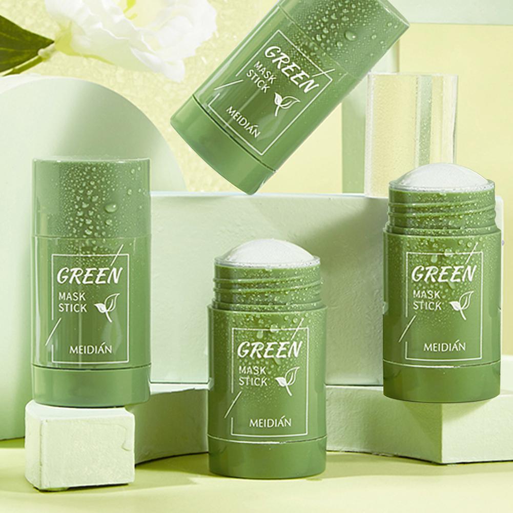 固形緑茶フェイシャルマスクスティック クレンジング 黒ずみ除 - Green Tea Cleansing Clay Mask のレビューと価格