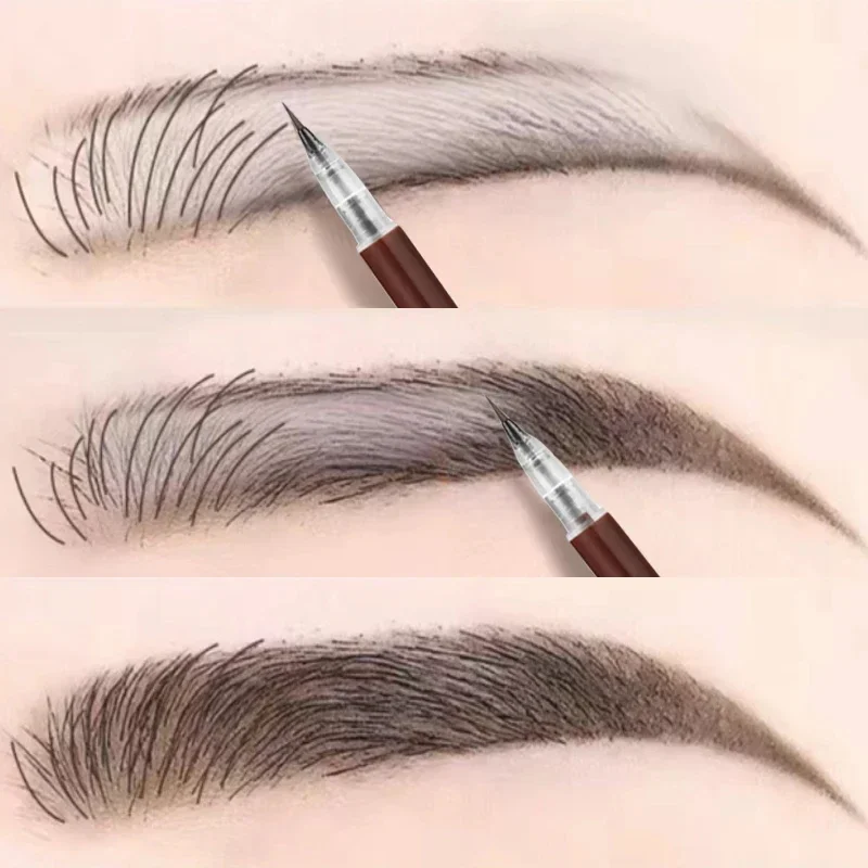 超極細眉ペンシルアウトラインシャドウ嘘カイコアイライナー防水 - Waterproof Liquid Eyeliner Pen のレビューと価格
