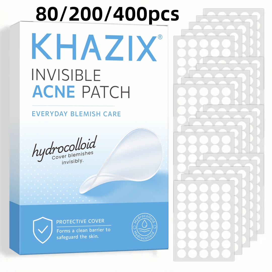 KHAZIX 80/200/400枚入りハイドロコロイドニキ - Hydrocolloid Pimple Patch のレビューと価格