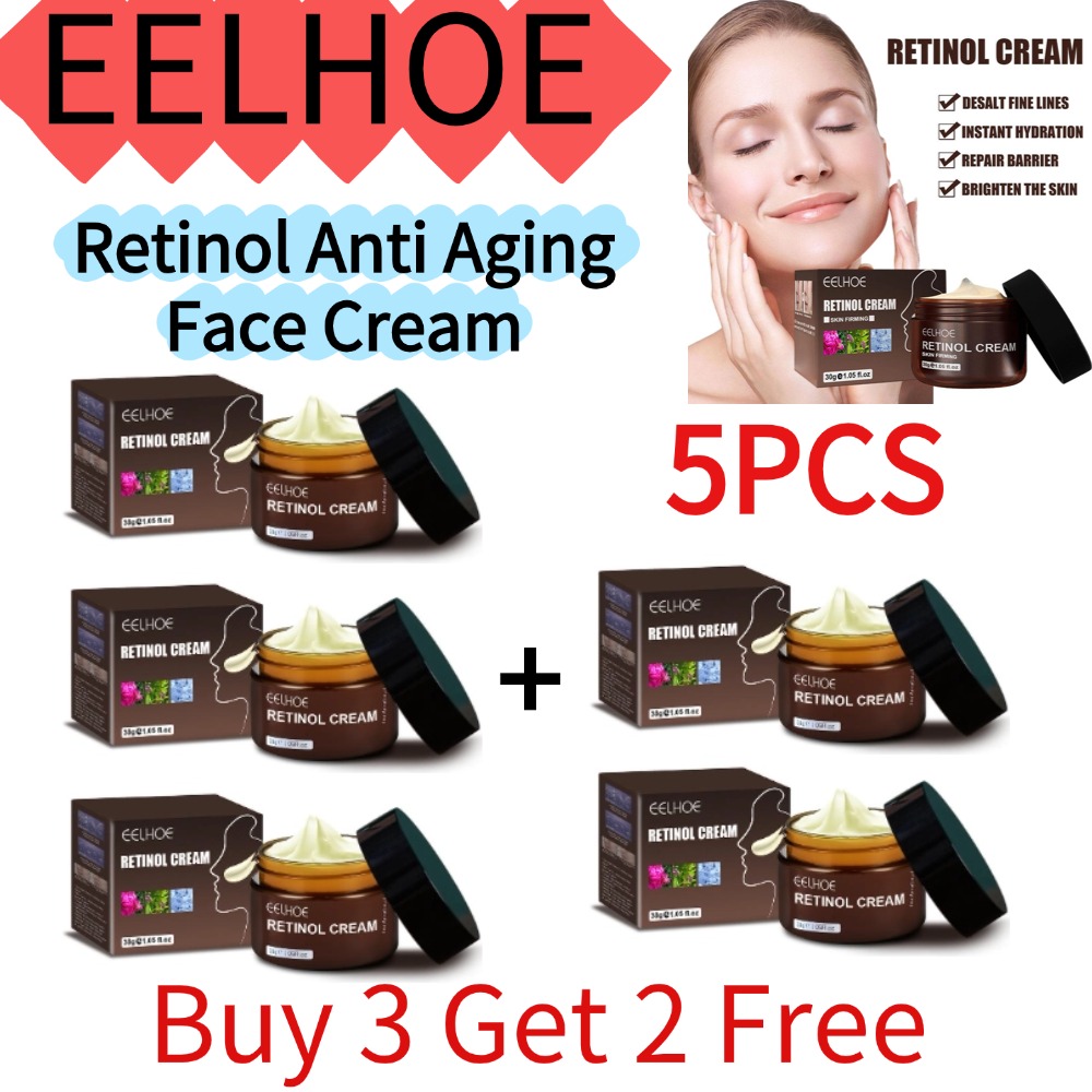 EELHOE 1/2/3/5 個 (3 個購入すると 2 個 - Retinol Anti Wrinkle Cream のレビューと価格