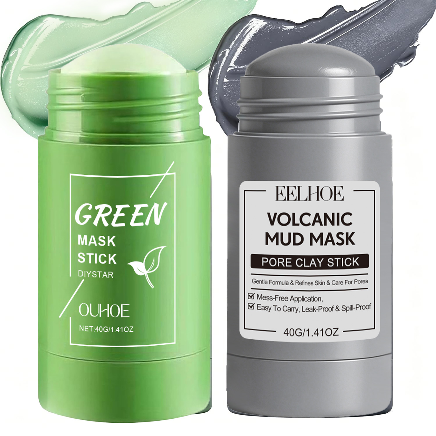 アラスカ火山＆グリーンティー ディープポア クレンジングマス - Green Tea Cleansing Clay Mask のレビューと価格