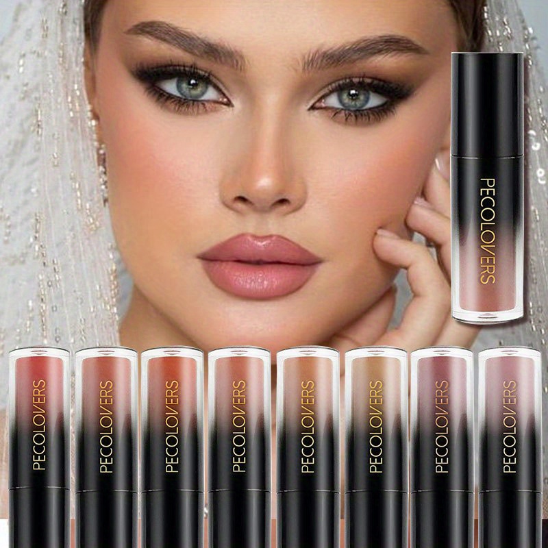 口紅リップグロスメイクアップ防水ベルベットノンスティックカッ - Matte Velvet Lip Tint Long Lasting のレビューと価格