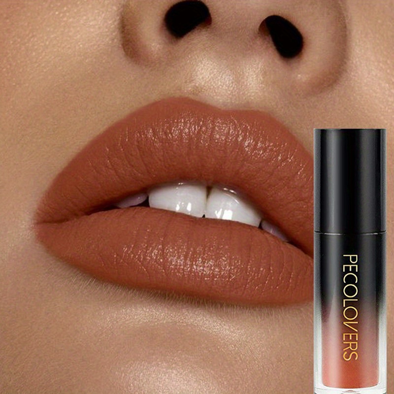 口紅リップグロスメイクアップ防水ベルベットノンスティックカッ - Matte Velvet Lip Tint Long Lasting のレビューと価格