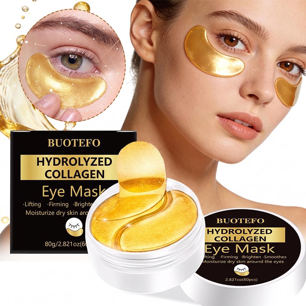 レチノールコラーゲンゴールドジェルアイマスクパッチ、保湿効果 - Collagen Under Eye Patches のレビューと価格