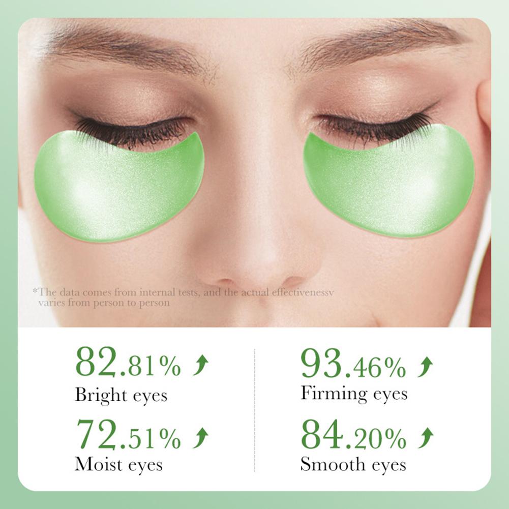 60 個のアロエベラコラーゲンアンダーアイジェルパッチマスク - Collagen Under Eye Patches のレビューと価格