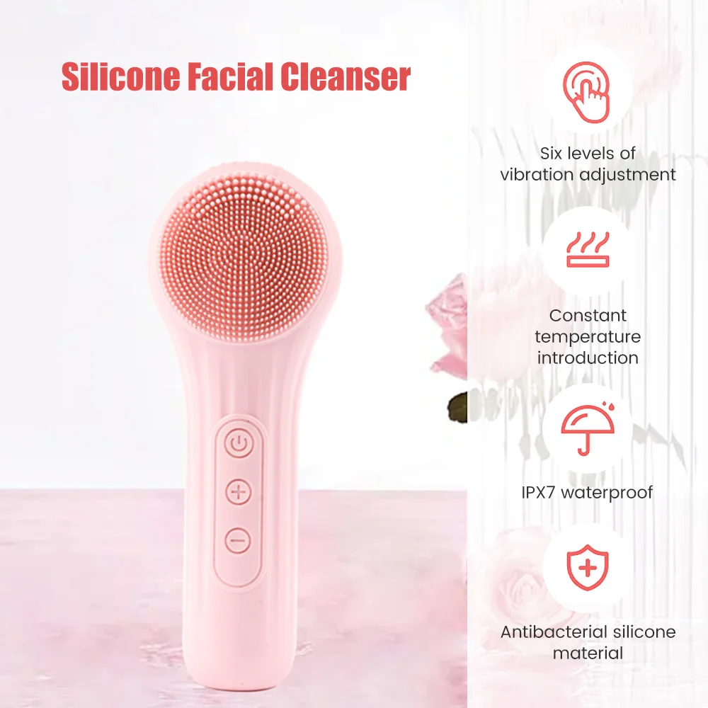 ソニックシリコンフェイシャルブラシクリーナー,ディープクレン - Silicone Face Scrubber Electric のレビューと価格