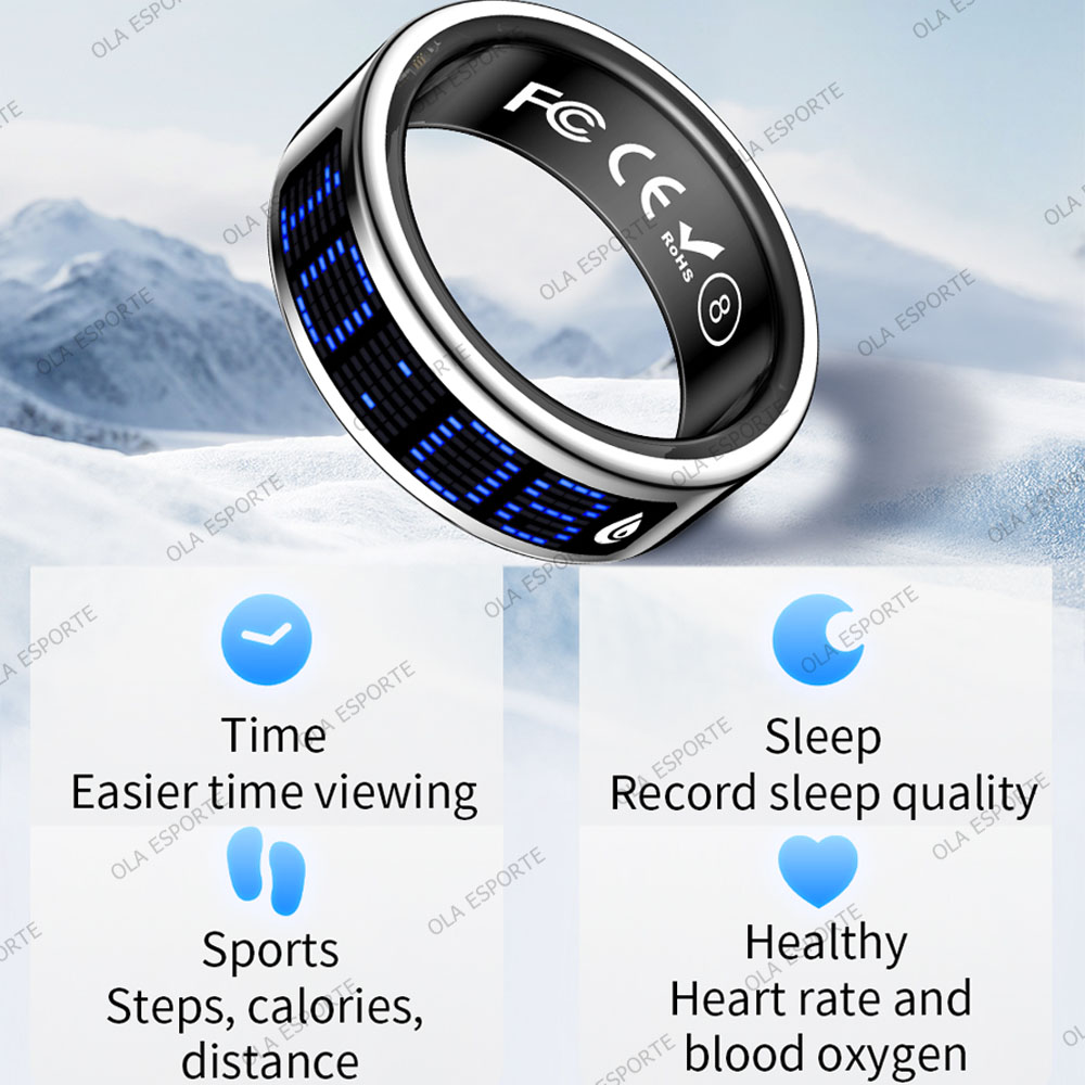 スマートリング ディスプレイ画面 タッチ式着信通知 タスビー - Health Monitors のレビューと価格