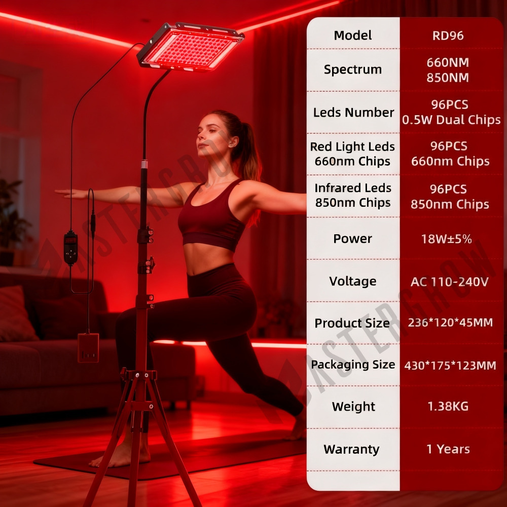 660nm850nm LED赤色光療法パネルデバイス LED - Led Light Therapy Face Mask のレビューと価格