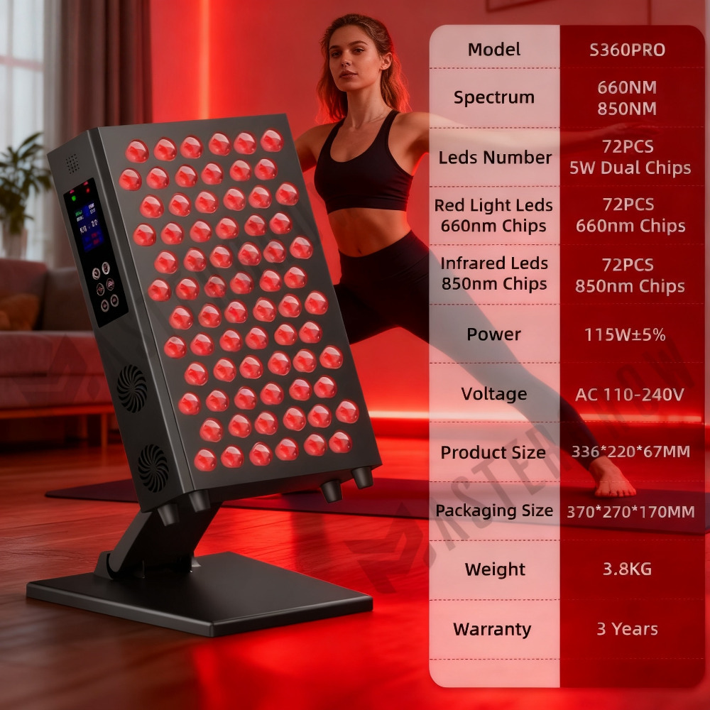 660nm850nm LED赤色光療法パネルデバイス LED - Led Light Therapy Face Mask のレビューと価格