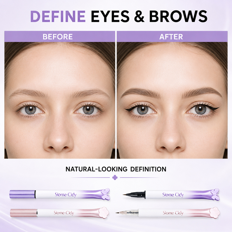 Siome Cidy 4PCS リキッドアイライナー＆リキッ - Waterproof Liquid Eyeliner Pen のレビューと価格