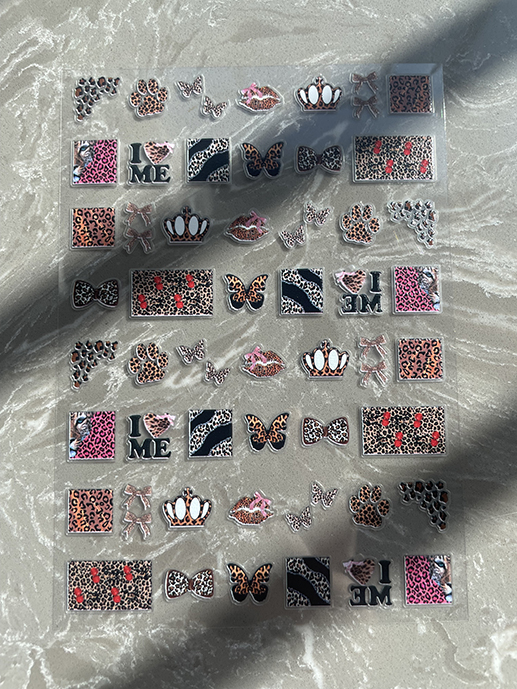 ミニPVCかわいい柄ポスターグッズステッカーネイルアートDI - Nail Art のレビューと価格