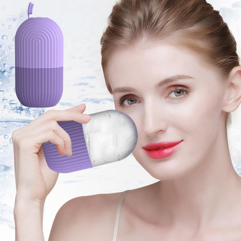 アイスフェイスローラー 1個 アイスキューブ 美容マッサージ - Face Ice Roller Puffiness のレビューと価格