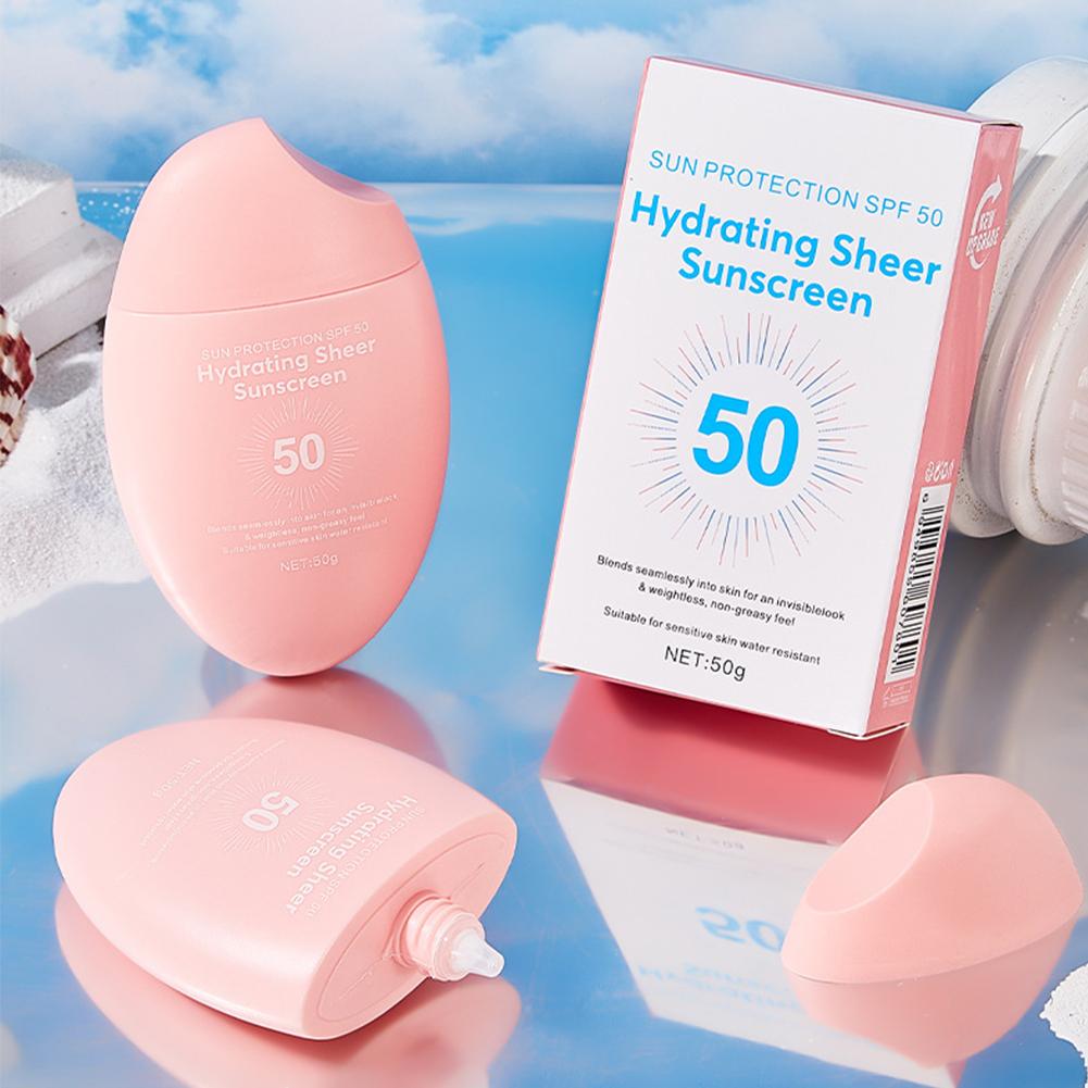 50 グラム顔の日焼け止め SPF50 + ソーラーブロッカ - Spf 50 Waterproof Sunscreen のレビューと価格