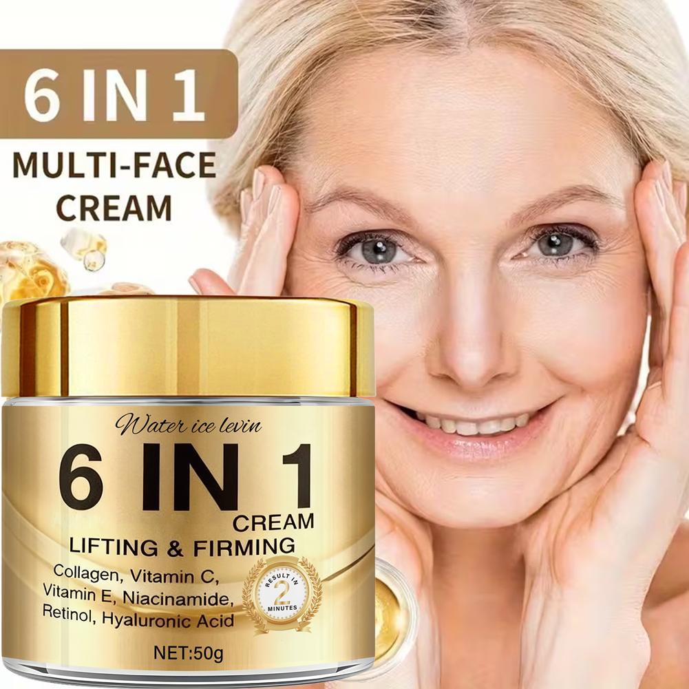 6 in 1アンチエイジングクリーム コラーゲン、レチノール - Retinol Anti Wrinkle Cream のレビューと価格