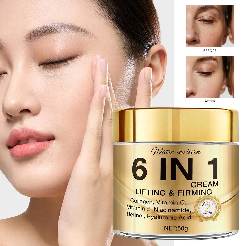 6 in 1アンチエイジングクリーム コラーゲン、レチノール - Retinol Anti Wrinkle Cream のレビューと価格