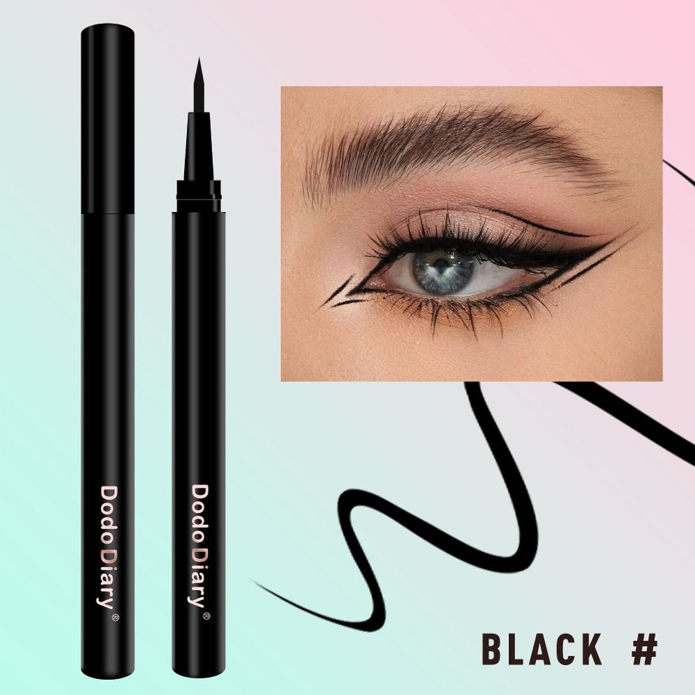 防水リキッドアイライナーペン、汚れにくい、長持ちするメイクア - Waterproof Liquid Eyeliner Pen のレビューと価格