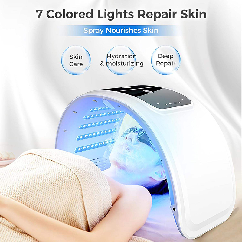 LEDフォトンビューティーマシン,深い水分補給,ナノスプレー - Led Light Therapy Face Mask のレビューと価格