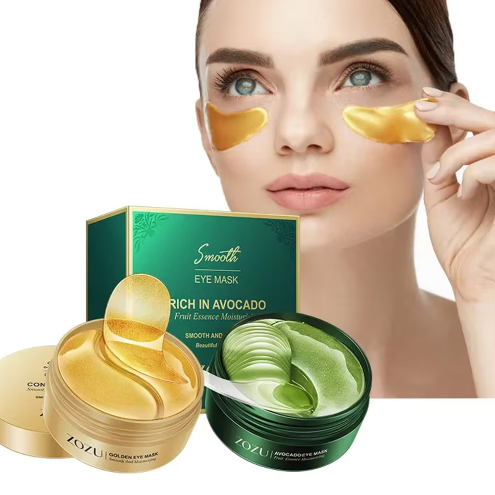 24Kゴールデンアイジェルパッチ アボカドコラーゲンアイマス - Collagen Under Eye Patches のレビューと価格