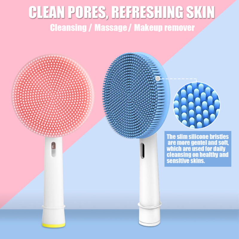 オーラルB電動シリコン洗顔ブラシ対応の交換用洗顔ブラシヘッド - Silicone Face Scrubber Electric のレビューと価格