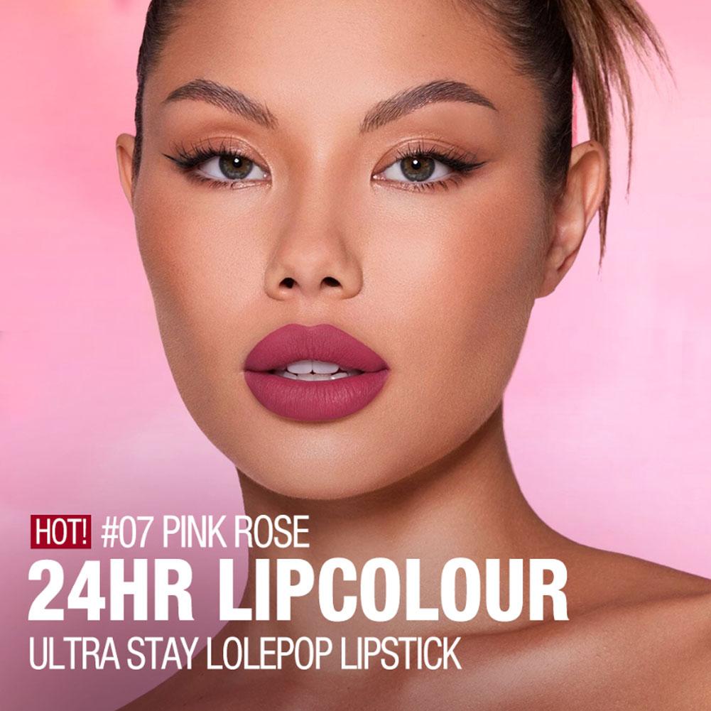 O.tw o.o-マットな口紅、長持ち、防水、24時間のベル - Matte Velvet Lip Tint Long Lasting のレビューと価格