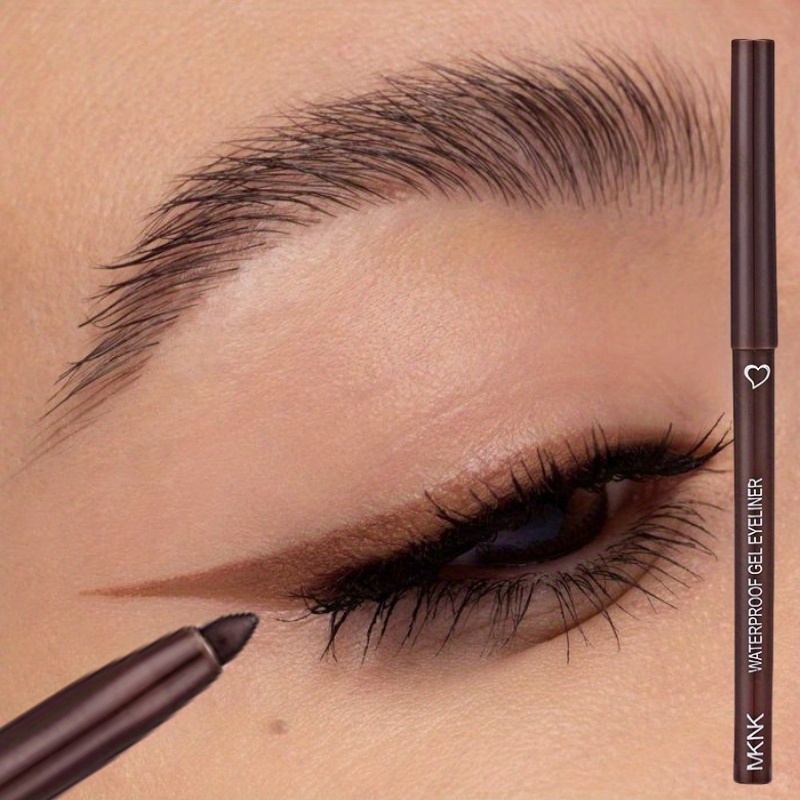 ブラウンアイライナーペンシル防水長持ちブルーブラックブラウン - Waterproof Liquid Eyeliner Pen のレビューと価格