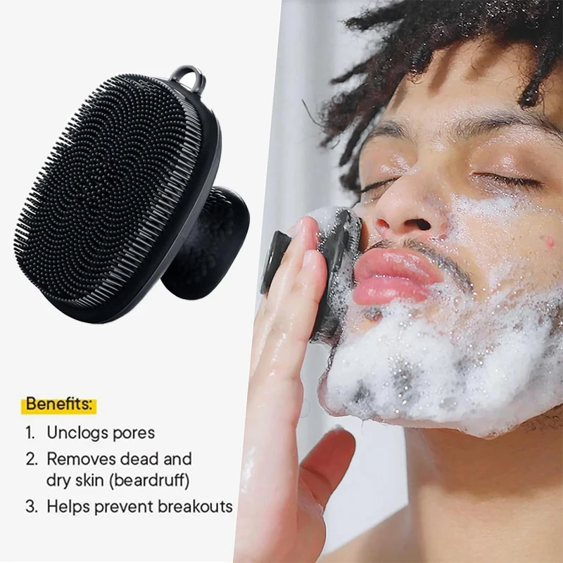 男性と女性のためのシリコンフェイススクラバー、洗顔ブラシ、シ - Silicone Face Scrubber Electric のレビューと価格