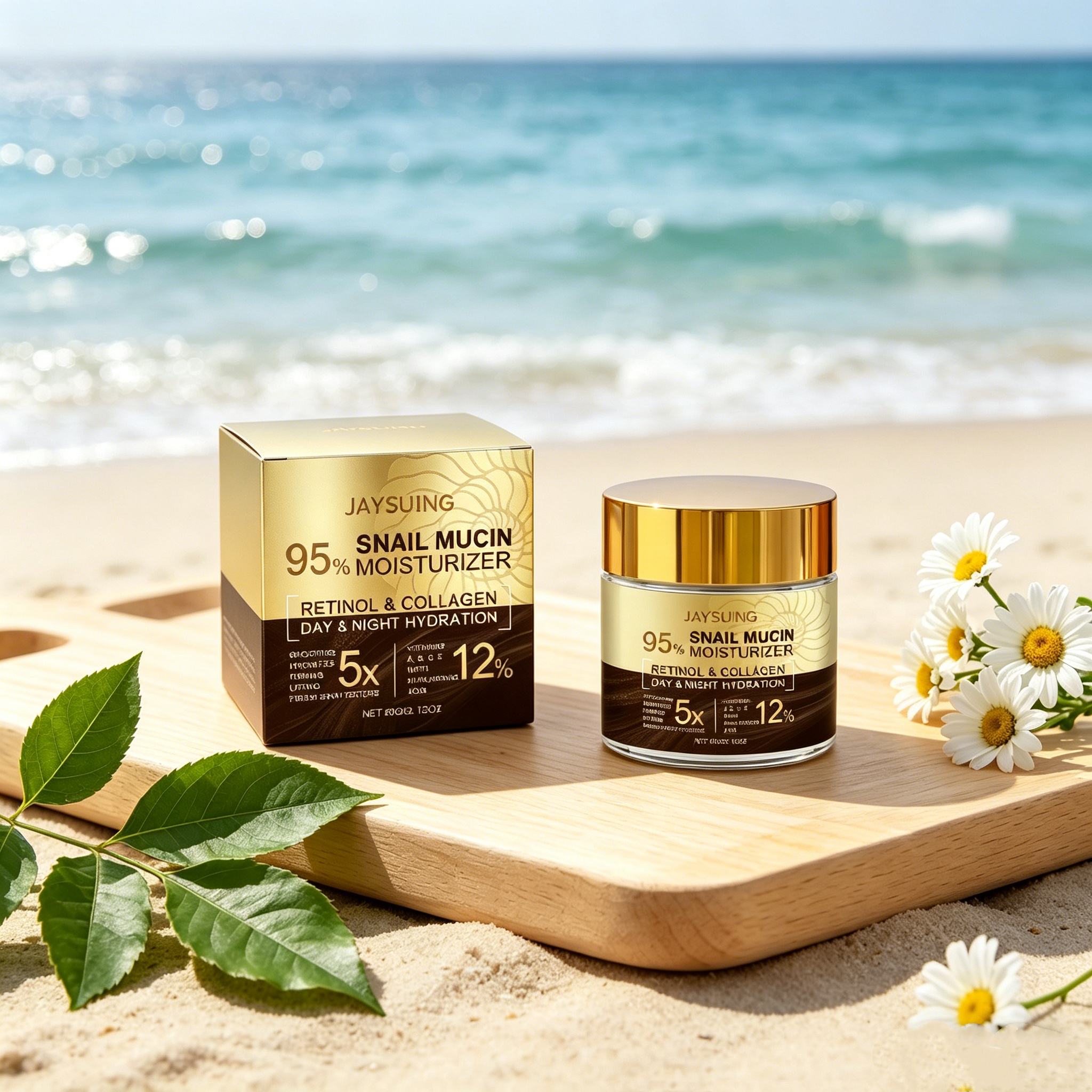 カタツムリ粘液95%配合 モイスチャライザー コラーゲン配合 - Retinol Anti Wrinkle Cream のレビューと価格