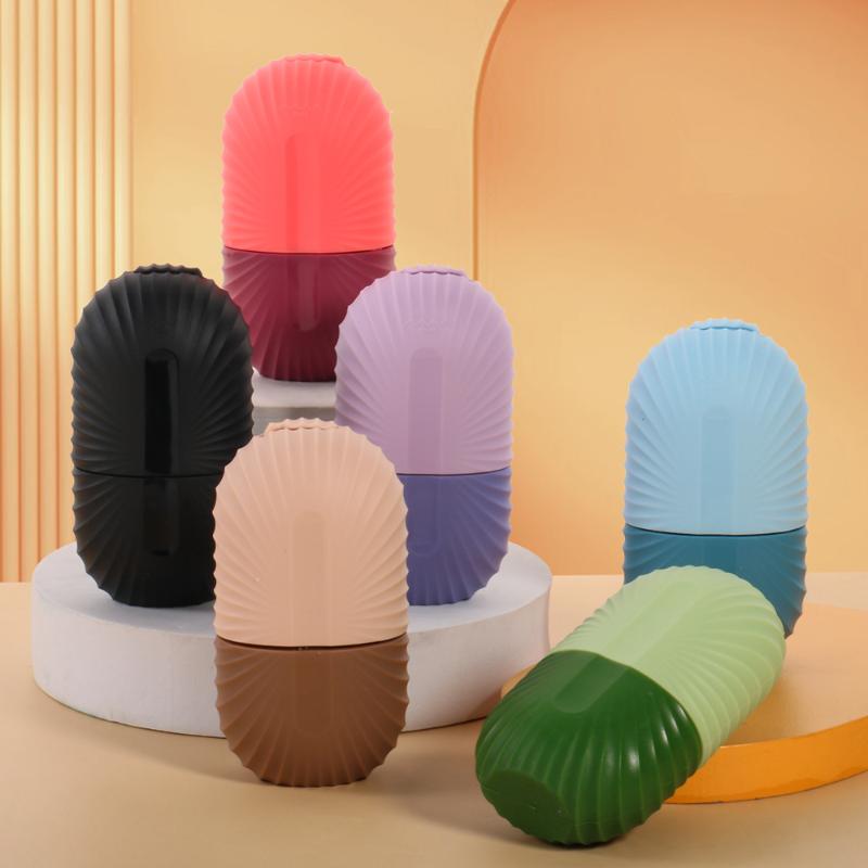 シリコーン製氷型 1 個シェルパターンフェイスアイスローラー - Face Ice Roller Puffiness のレビューと価格