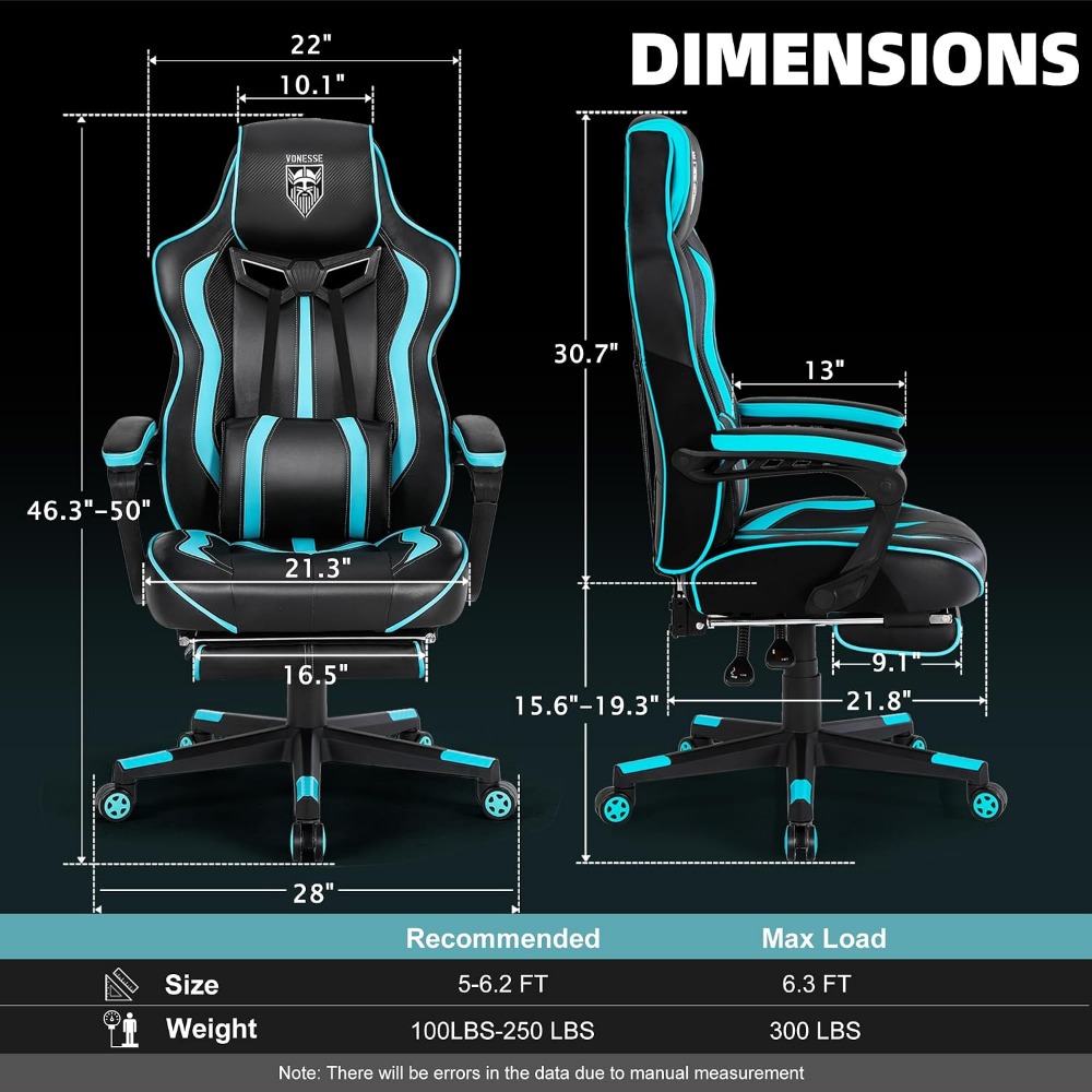 人間工学に基づいたフットレスト、マッサージ機能、腰椎サポート - Massage のレビューと価格