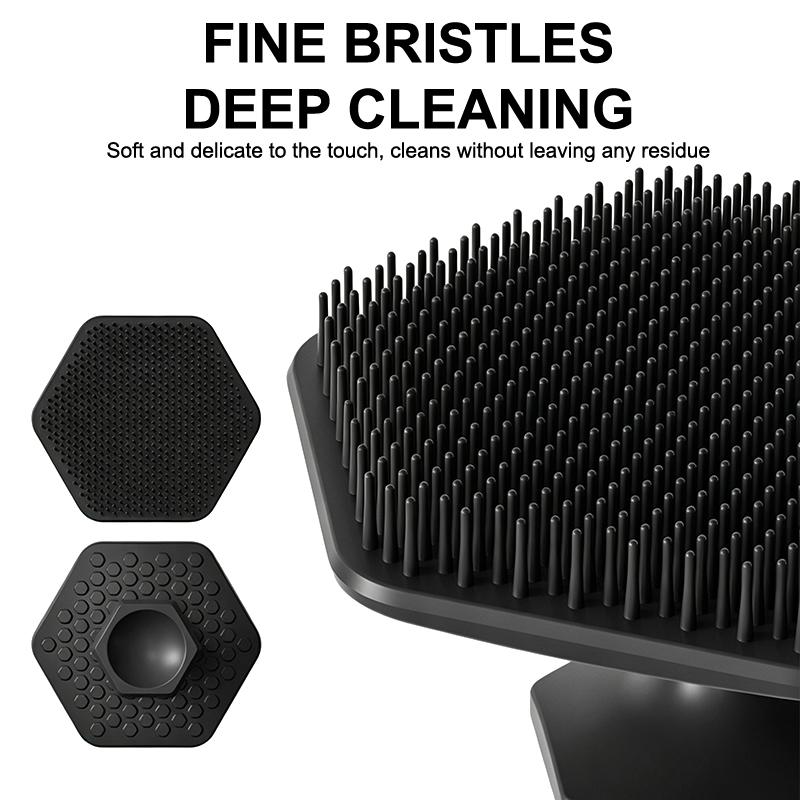 【WA】フェイシャルクレンジングブラシ スクラバー シリコン - Silicone Face Scrubber Electric のレビューと価格