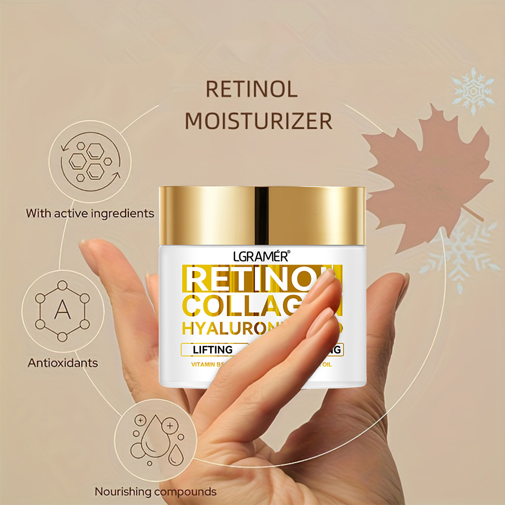 レチノールフェイスクリーム保湿しわ除去コラーゲンヒアルロン酸 - Retinol Anti Wrinkle Cream のレビューと価格