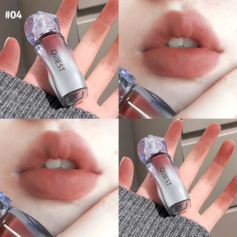 QIBEST マットベルベット液体口紅ナチュラル長期的な高着 - Matte Velvet Lip Tint Long Lasting のレビューと価格
