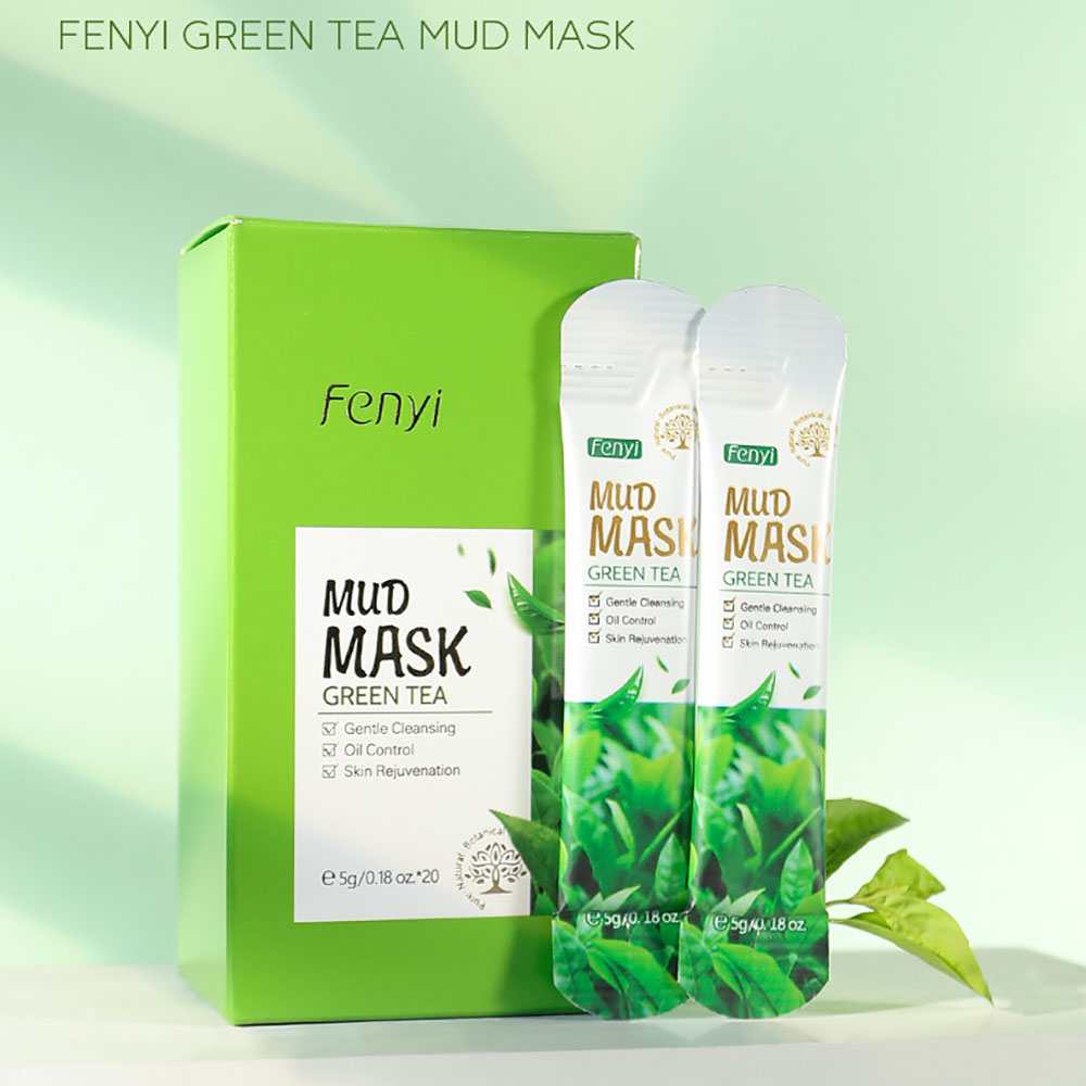 フェニーグリーンティークレイマスク 5g×20個入りボックス - Green Tea Cleansing Clay Mask のレビューと価格